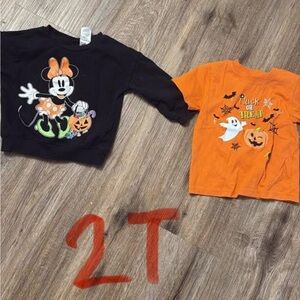 Minnie Mouse Halloween Sweatshirt and Trick or Treat T-Shirt